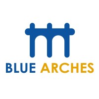 Blue Arches logo - Similar company to Classvi.Ai