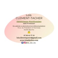 Loïs CLEMENT-TACHER Diététicienne Nutritionniste logo - Similar company to Sd Formation Diététique