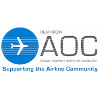 Heathrow AOC (Airline Operators Committee) logo - Similar company to Arora Group