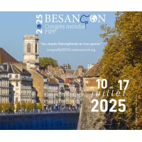 16e Congrès mondial de la FIPF -Besançon 2025 logo - Similar company to Centre Régional Francophone Pour L’Europe Centrale Et Orientale (Crefeco)