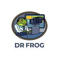 Dr Frog Cinematic Productions and Broadcasting logo - Similar company to Dr. Read