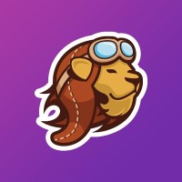 Landing Lion logo - Similar company to Makeswift