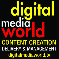 Digital Media World logo - Similar company to Comacon