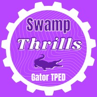 Swamp Thrills Design Competition logo - Similar company to Gator Theme Park Engineering & Design Club