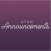 Utah Announcements