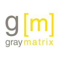 Gray Matrix logo - Similar company to 2X Connect - Ai Parallel Dialer