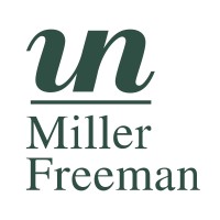 Miller Freeman UN logo - Similar company to Vivid Studios