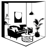 Interior Design logo - Similar company to Vision Interior Concept