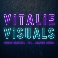Vitalie Visuals logo - Similar company to Alpen Lily Web Studio