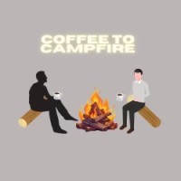 The Coffee to Campfire Podcast logo - Similar company to Virtuous