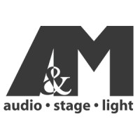 A&M Audio, Stage, Lighting and Video logo - Similar company to Stage Lighting- Greatlux