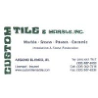 Custom Tile & Marble, Inc.