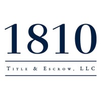 1810 Title and Escrow LLC logo - Similar company to S2L Recovery