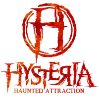 Hysteria Haunted Attraction logo - Similar company to Nrf Media