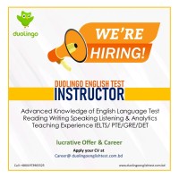 Duolingo English Test Center, Bangladesh logo - Similar company to Englishprep - Online English Classes To Prepare You To Ace The Ielts, Toefl, Sat Ou Duolingo Exams.
