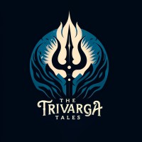 The Trivarga Tales logo - Similar company to The Tritium Crew