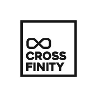 Crossfinity logo - Similar company to Vedigitize