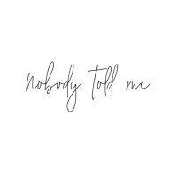 Nobody told me logo - Similar company to Brownstone36