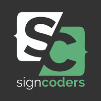 SignCoders logo - Similar company to Deafcom Cz