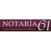 Notaria 61 Veracruz logo - Similar company to Capinser Capacitación Industrial Y Servicios De Veracruz Sa De Cv