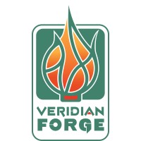 Veridian Forge logo - Similar company to Unicorn Pirates Studio