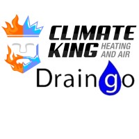 Drain Go Plumbing Climate King HVAC logo - Similar company to Metro Mechanical - A Fidelity Company