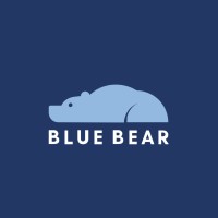 Blue Bear logo - Similar company to Lit By Drew