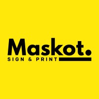 Maskot Sign & Print logo - Similar company to Maskot Images