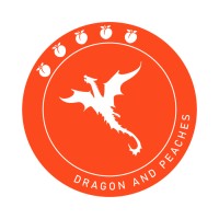Dragon and Peaches logo - Similar company to Quitch