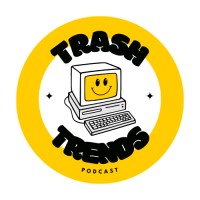 TRASH TRENDS Podcast logo - Similar company to Materials Design For Transition(Made/Trans)