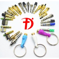Dajiang audio dc power usb headphone microphone adapter plug cable connector factory for 17 years logo - Similar company to Doslytech Games