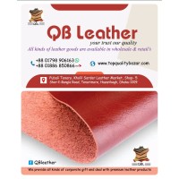 QB Leather logo - Similar company to Sneaky Leather Supply Co., India