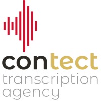 Contect transcription and translation agency logo - Similar company to Forge, Inc.