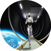 Damon's Brave New World logo - Similar company to Digital Asset Warehouse