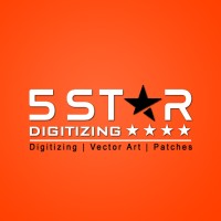 Five Star Digitizing logo - Similar company to Just Designer