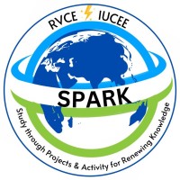 SPARK: The IUCEE student chapter of RVCE logo - Similar company to Kletech Iucee Student Chapter