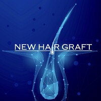 New Hair Graft logo - Similar company to Cavignac Mauritius