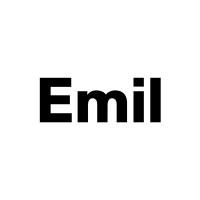 Emil logo - Similar company to Studio Neo