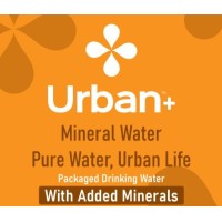Urban Plus Packaged Drinking Water logo - Similar company to Moonsparkzz