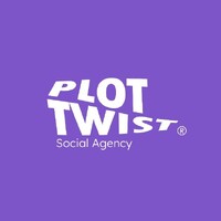 Plot Twist social agency logo - Similar company to Moco Sticky Ideas