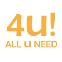 4u! ALL U NEED logo - Similar company to Saluteca