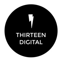 Thirteen Digital logo - Similar company to Driven
