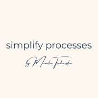 simplify processes by Monika Todoroska logo - Similar company to Sz Plan W