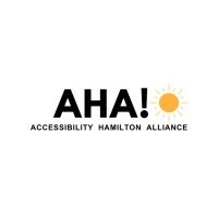 Accessibility Hamilton Alliance (AHA!) logo - Similar company to Mcmaster University - Integrated Rehabilitation & Humanities (Irh) Program