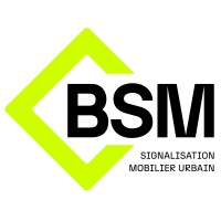 BSM - Signalisation Mobilier Urbain logo - Similar company to Ajp Informatique & Documents - Groupe Factoria