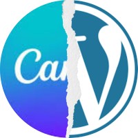 Canva & WordPress Pro logo - Similar company to Geotasky
