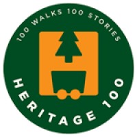 The Heritage 100 logo - Similar company to Walk & Talk Trust