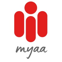 Myaa AI logo - Similar company to Infinity Tutoring 501C(3): Educate. Empower. Sustain.