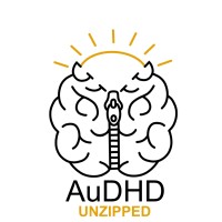AuDHD Unzipped logo - Similar company to Daisy Bloom Adhd Coaching