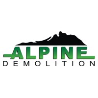 Alpine Demolition logo - Similar company to Armstrong Sweeping Inc